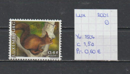 (TJ) Luxembourg 2001 - YT 1504 (gest./obl./used) - Oblitérés