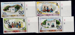BRITISH VIRGIN ISLANDS 1981  INTERNATIONAL YEAR OF THE DISABLED MI No 415-8 MNH VF!! - British Virgin Islands