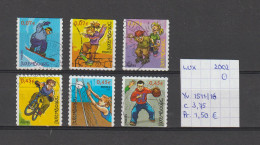 (TJ) Luxembourg 2002 - YT 1511/16 (gest./obl./used) - Used Stamps
