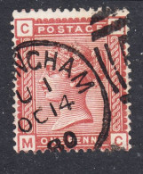 1880-81 Great Britain, Cancelled (Oct 14,1880), Sc# ,SG 166 - Gebruikt