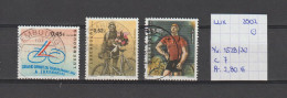 (TJ) Luxembourg 2002 - YT 1528/30 (gest./obl./used) - Used Stamps