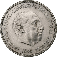 Espagne, Caudillo And Regent, 5 Pesetas, 1950, Madrid, Nickel, SUP, KM:778 - 5 Pesetas