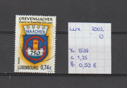 (TJ) Luxembourg 2002 - YT 1539 (gest./obl./used) - Used Stamps