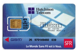 FRANCE GSM SFR HUTCHINSON TELECOM - Zonder Classificatie