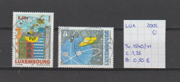 (TJ) Luxembourg 2002 - YT 1540/41 (gest./obl./used) - Used Stamps