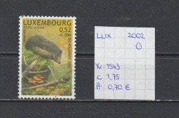 (TJ) Luxembourg 2002 - YT 1543 (gest./obl./used) - Usados