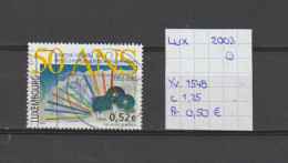 (TJ) Luxembourg 2003 - YT 1548 (gest./obl./used) - Oblitérés