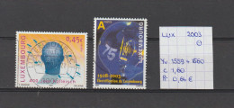 (TJ) Luxembourg 2003 - YT 1559 + 1560 (gest./obl./used) - Used Stamps