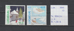 (TJ) Luxembourg 2003 - YT 1570/71 (gest./obl./used) - Usados