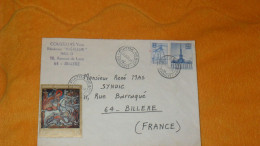 ENVELOPPE DE 1972../ ROUMANIE..CACHETS PIATRA NEAMT TRANZIT POUR BILLERE FRANCE + TIMBRES X3 - Briefe U. Dokumente