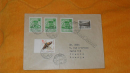 ENVELOPPE DE 1970../ ROUMANIE..CACHETS FAGET JUD. TIMIS POUR PARIS..+ TIMBRES X4 - Brieven En Documenten