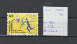 (TJ) Luxembourg 2004 - YT 1593 (gest./obl./used) - Gebruikt