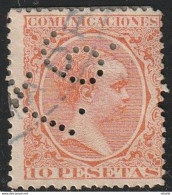 LOTE 2238 B /// (C325) ESPAÑA 1889 EDIFIL Nº: 228 PERFOR // CATALOG/COTE: 950€ ¡¡¡ OFERTA - LIQUIDATION - JE LIQUIDE !!! - Usados