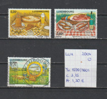 (TJ) Luxembourg 2004 - YT 1599/1601 (gest./obl./used) - Gebruikt