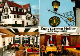 73911624 Neckargemuend Weinstube Restaurant Zum Letzten Heller Gastraeume Wirtsh - Neckargemünd