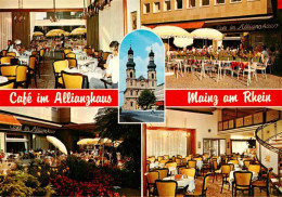 73911595 Mainz  Rhein Cafe Im Allianzhaus Gastraeume Terrasse - Mainz