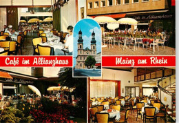 73911581 Mainz  Rhein Cafe Im Allianzhaus Gastraeume Terrasse - Mainz