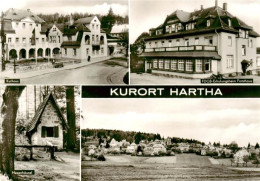 73911422 Hartha Tharandt Kurhaus FDGB Erholungsheim Forsthaus Hessenhaeusel Pano - Tharandt