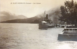 SUISSE / SAINT GINGOLPH / BATEAU SUR LE LAC LEMAN - Genfersee