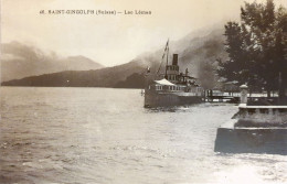 SUISSE / SAINT GINGOLPH / BATEAU SUR LE LAC LEMAN - Lago Lemán