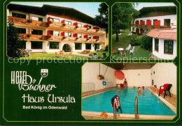73730722 Bad Koenig Odenwald Hotel Buechner Haus Ursula Hallenbad Bad Koenig Ode - Bad König