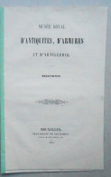 1859 Règlement Organique Du Musée Royal D'Antiquités, D'Armures Et D'Artillerie, Bruxelles - Wetten & Decreten