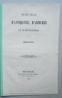 1859 Règlement Organique Du Musée Royal D'Antiquités, D'Armures Et D'Artillerie, Bruxelles - Decrees & Laws