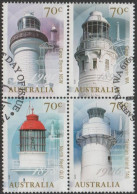 AUSTRALIA - USED 2015 $2.80 Lighthouses Block Of Four - Gebraucht