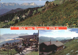 72076721 Brauneck-Gipfelhaus Wetterstein Zugspitze Brauneck-Gipfelhaus - Lenggries