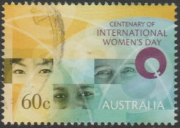 AUSTRALIA - USED 2011 60c International Women's Day - Gebraucht