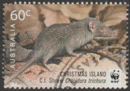 AUSTRALIA - USED 2011 60c World Wild Life Fund For Nature - Christmas Island Shrew - Gebraucht