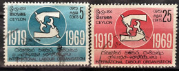 CEYLON - (0) - 1969 -  # 385/386 - Sri Lanka (Ceylan) (1948-...)