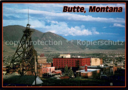 73713557 Butte_Montana A Gallows Frame Mine Elevator Tower - Other & Unclassified