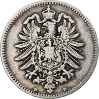 Empire Allemand, Wilhelm I, Mark, 1873, Munich, Argent, TB+, KM:7 - 1 Mark