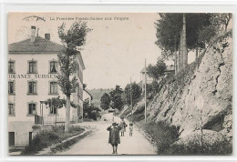 La Frontière Franco-Suisse Aux Pargots 1907 Les Brenets Animée - Les Brenets