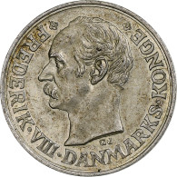 Danemark, Frederik VIII, 10 Öre, 1911, Copenhagen, Argent, TTB+, KM:807 - Danemark