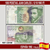 C2518# España 1992. 1000 Pts. Juan Carlos I. Hernán Cortés (F) - [ 4] 1975-… : Juan Carlos I
