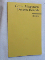 Der Arme Heinrich : Eine Dt. Sage. Nachw. Von Fritz Martini. - Unterhaltungsliteratur