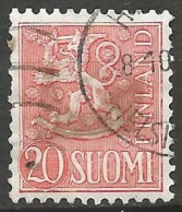 FINLANDE N° 414A OBLITERE - Used Stamps