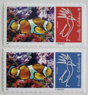 CAGOU PERSONNALISE LOGO POISSON CLOWN OPT 2020 EXTRAIT D'UNE FEUILLE DE 25 EX PS TB - Unused Stamps