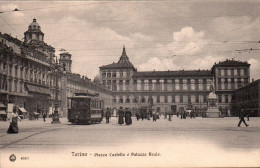 N°121632 -cpa Torino -plazza Castello E Palazzo Reale - Places & Squares