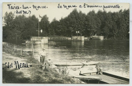 77 - Vaires Sur Marne, La Marne à L'ancienne Passerelle (lt7) - Vaires Sur Marne