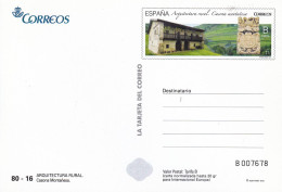 TARJETA DEL CORREO  2015   CASONA MONTAÑESA - 1931-....