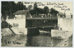 77 - Vaires Sur Marne, Le Pont Du Canal, L'écluse Et La Baignade (lt7) - Vaires Sur Marne