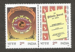 India 1997 Philatelic Society Of India Se-tenant Mint MNH Good Condition (PST - 39) - Ungebraucht