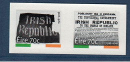 EIRE Ireland Irlande, **, Yv 2157, 2158, Mi 2156, 2157, SG 2296, 2297, 100e Anniversaire De L'Insurrection De Pâques, - Ungebraucht