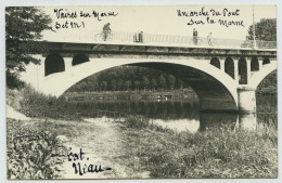 77 - Vaires Sur Marne, Une Arche Du Pont Sur La Marne (lt7) - Vaires Sur Marne