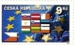 ** 395 Czech Republic Entrance In The  EU 2004 - Unused Stamps