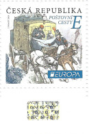 ** 1070 Czech Republic EUROPA Mail Roads 2020 Hologram - 2020