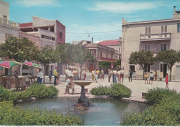 Cartolina S.antioco ( Carbonia ) - Piazza Italia - Carbonia